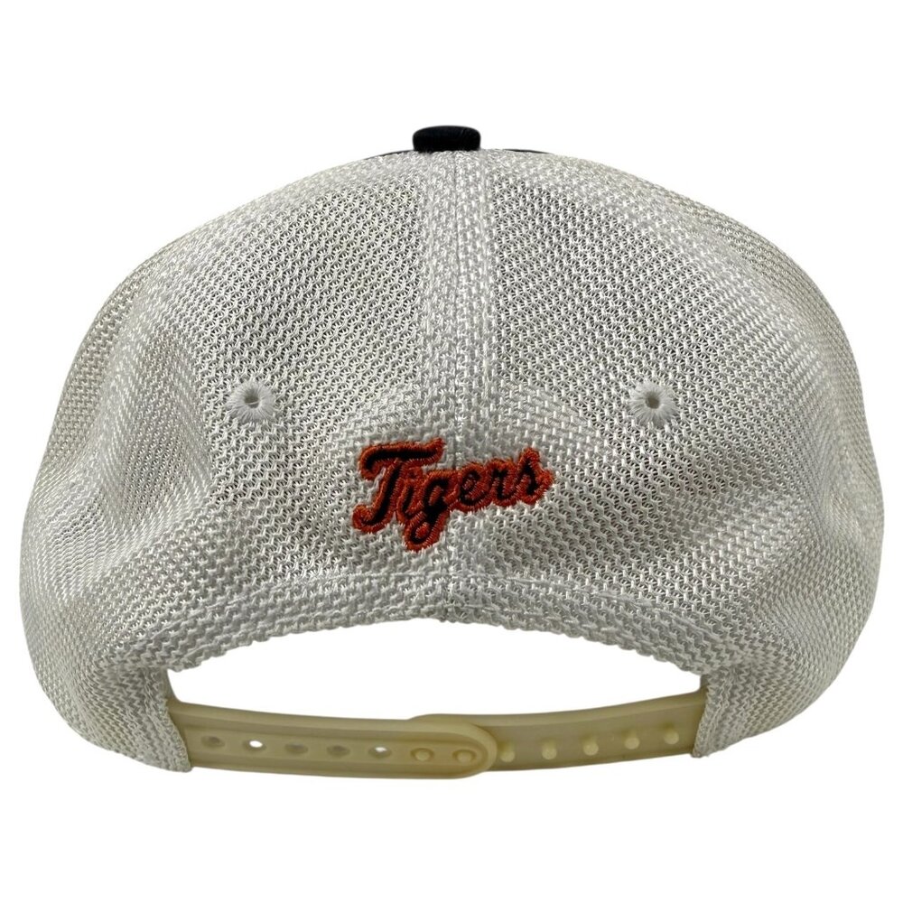 New Era Detroit Tigers Hat SnapBack Mesh Black Orange White Mesh English D MLB - Picture 4 of 11
